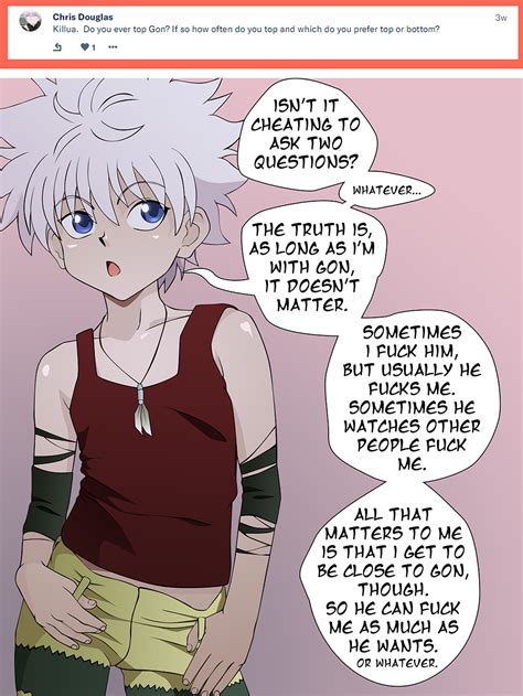 gon and killua porn|Character: killua zoldyck